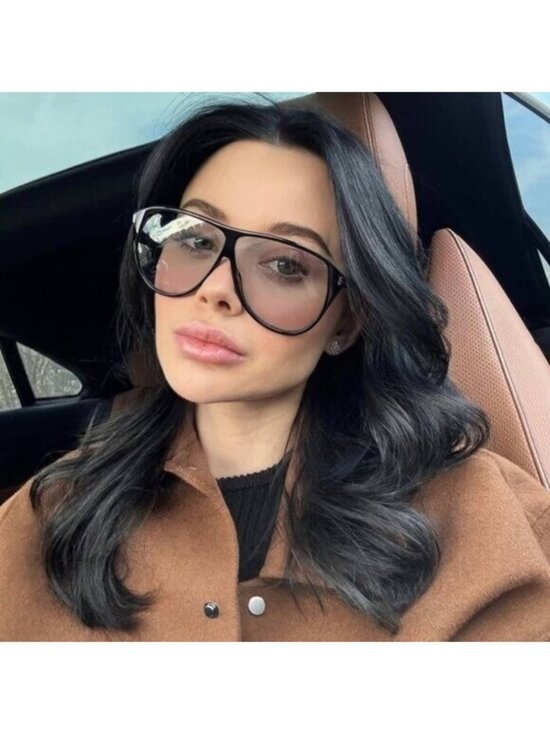 Saint Laurent SL731 GASPAR 001 Sunglasses Black Aviator Frame, Light Blue Lenses main image 7